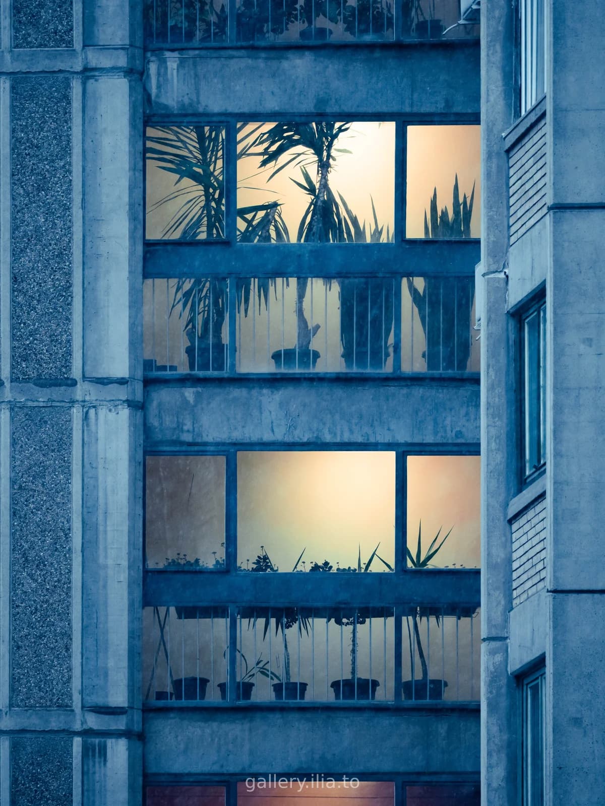 Blue Hour Balconies