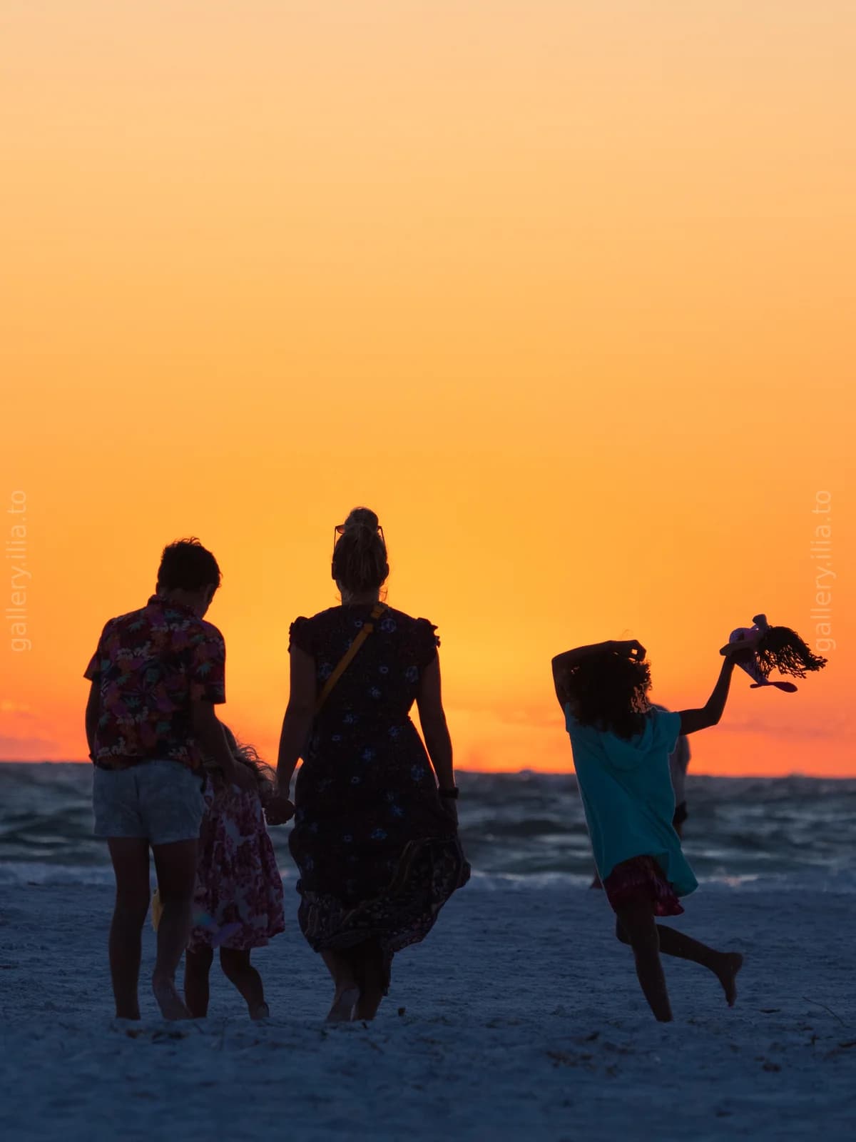 Sunset on the Sand