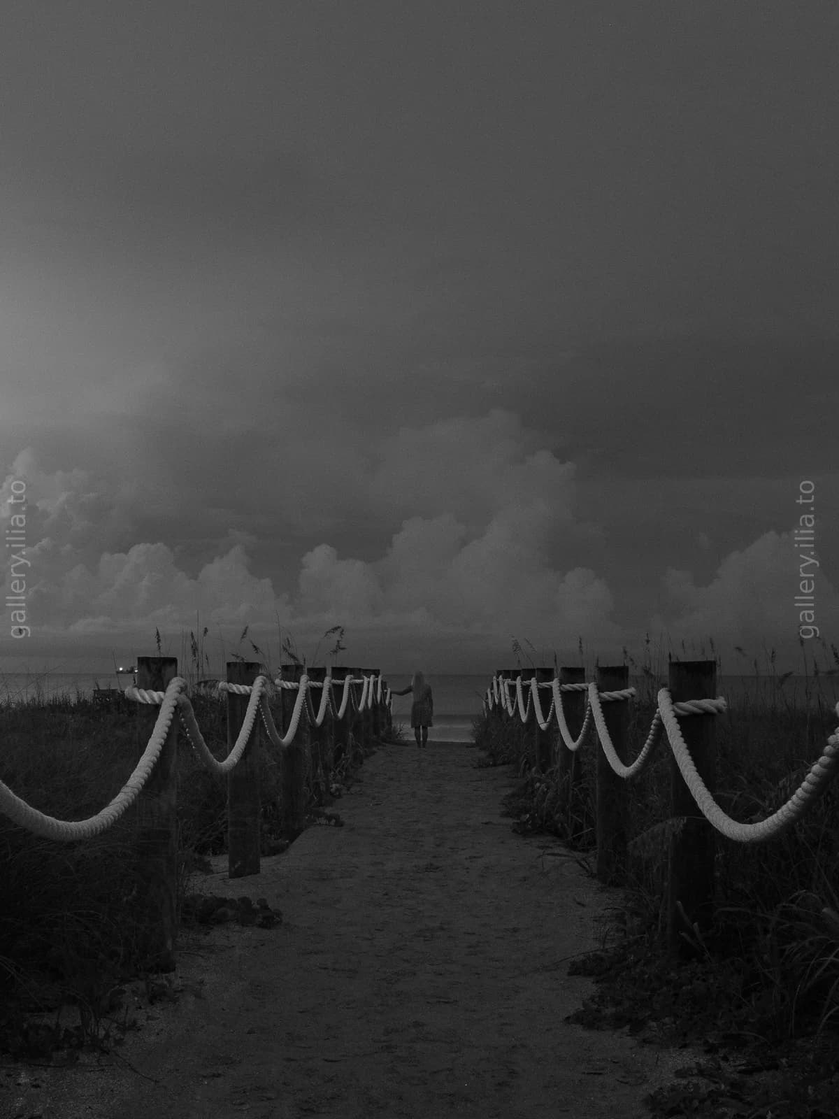 Storm Over the Boardwalk