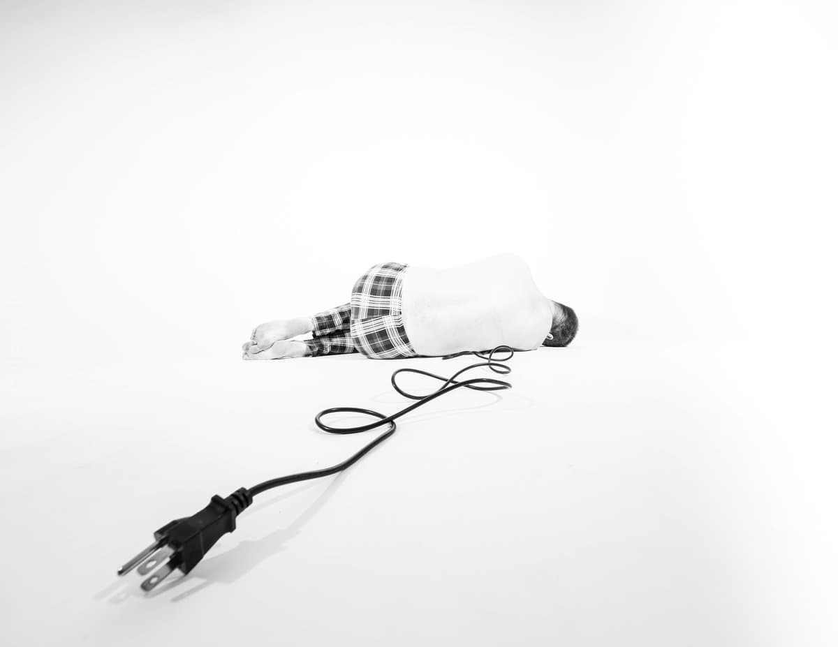 Need Charge - Self portrait