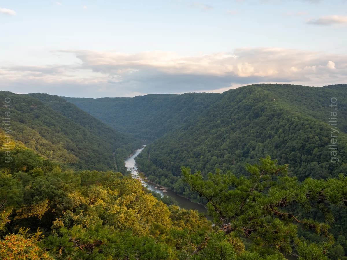 River Through the Valley