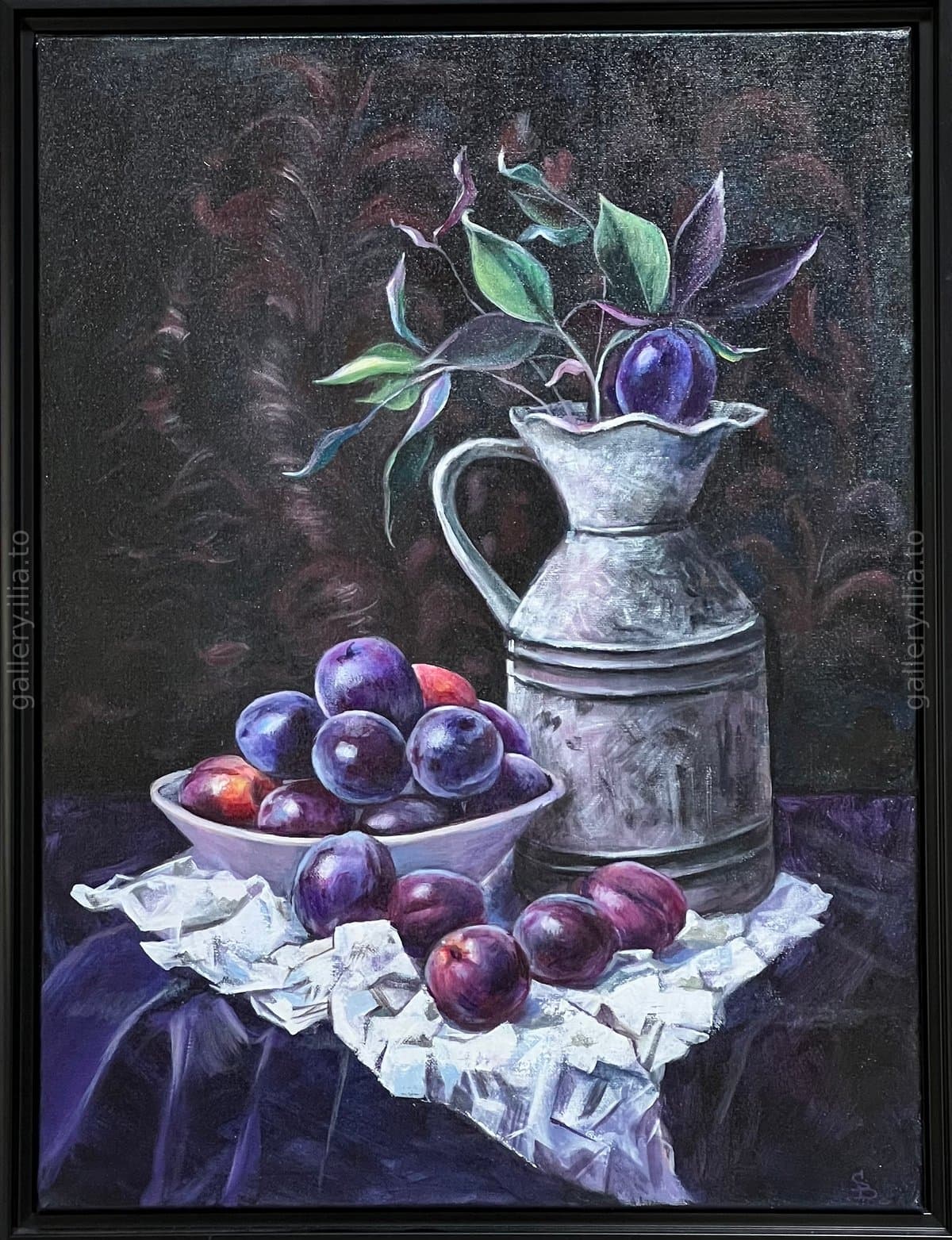 Plums and Pewter