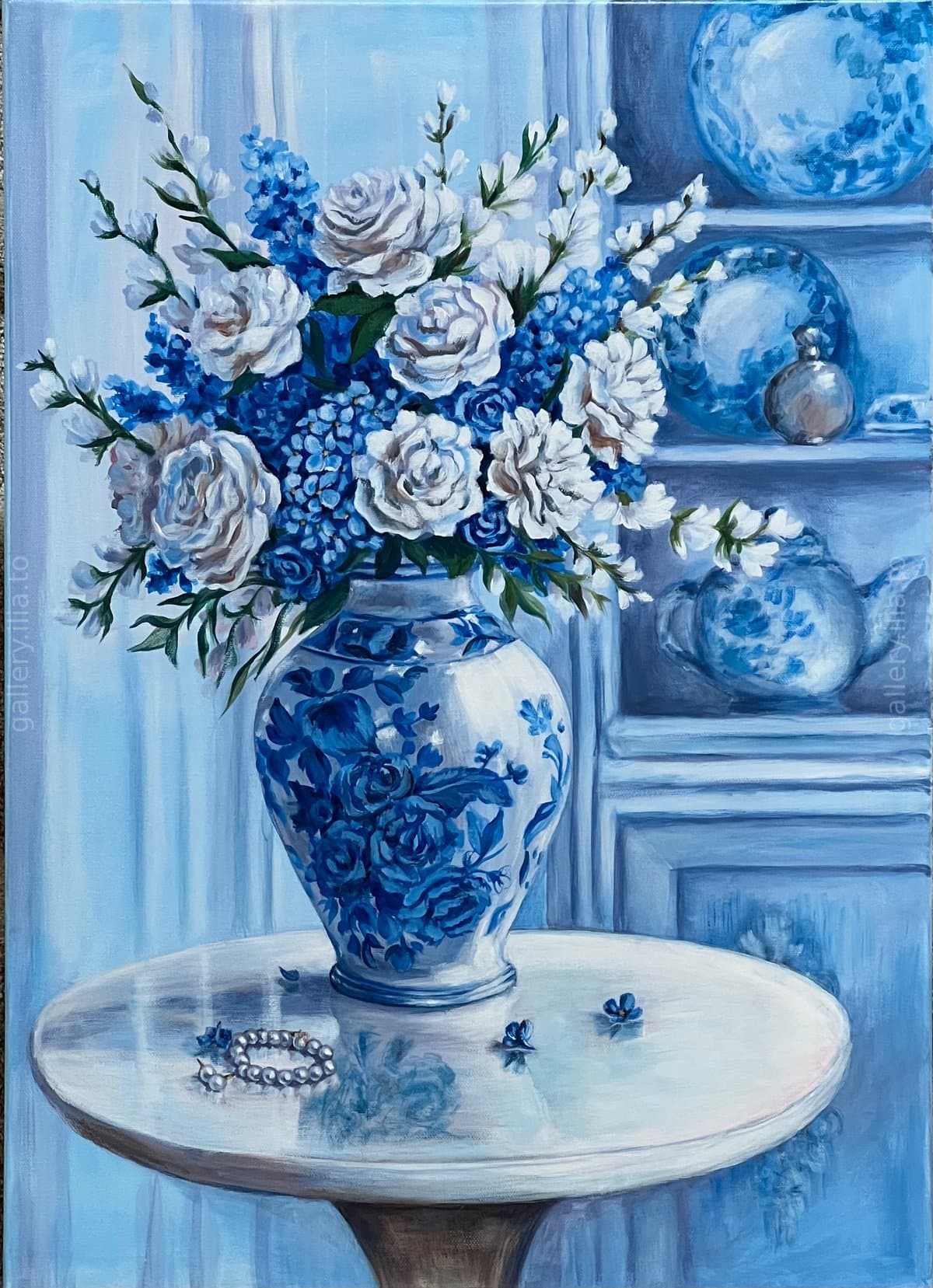 Blue Willow Bouquet