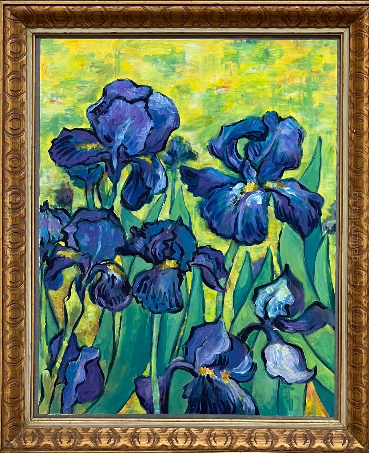 Blue Irises